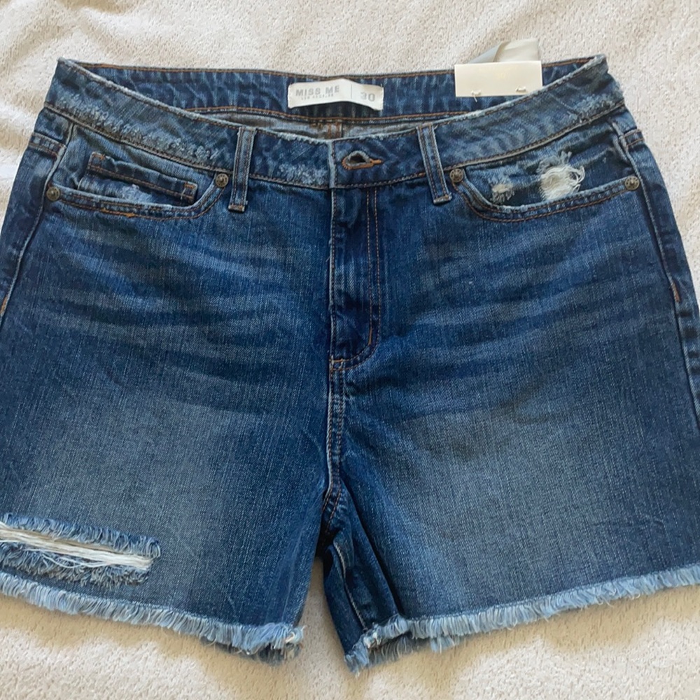 NWT miss me denim shorts